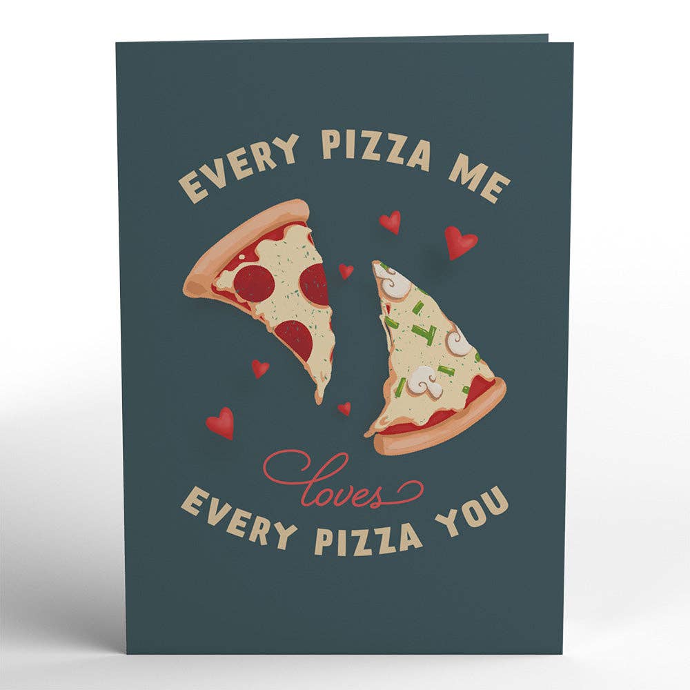 Pizza Love Card, Pop-Up Cards