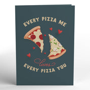 Pizza Love Card, Pop-Up Cards