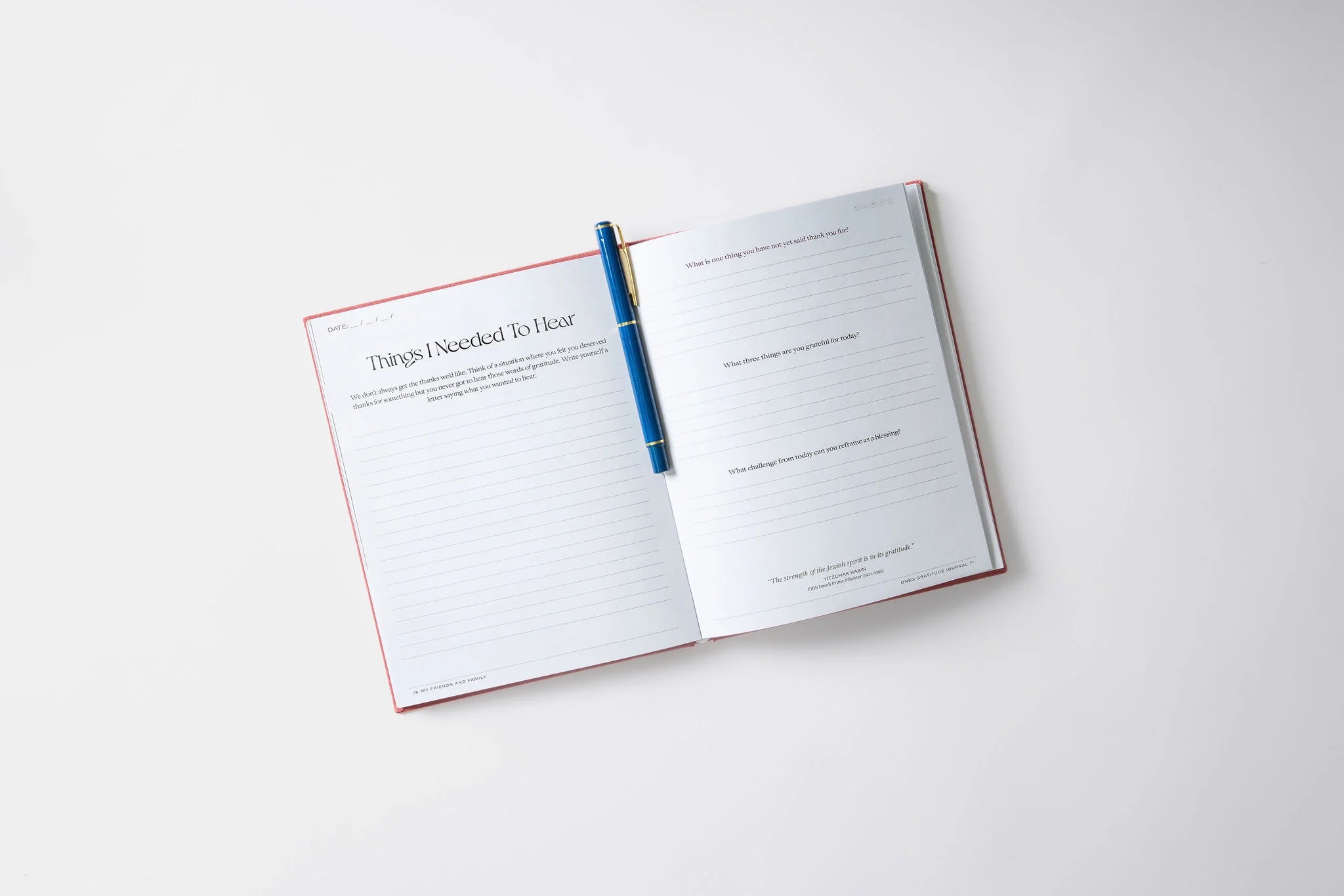 Gratitude Journal - A journal inspired by Jewish wisdom