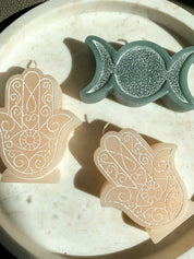 Hamsa Hand Standing Candle
