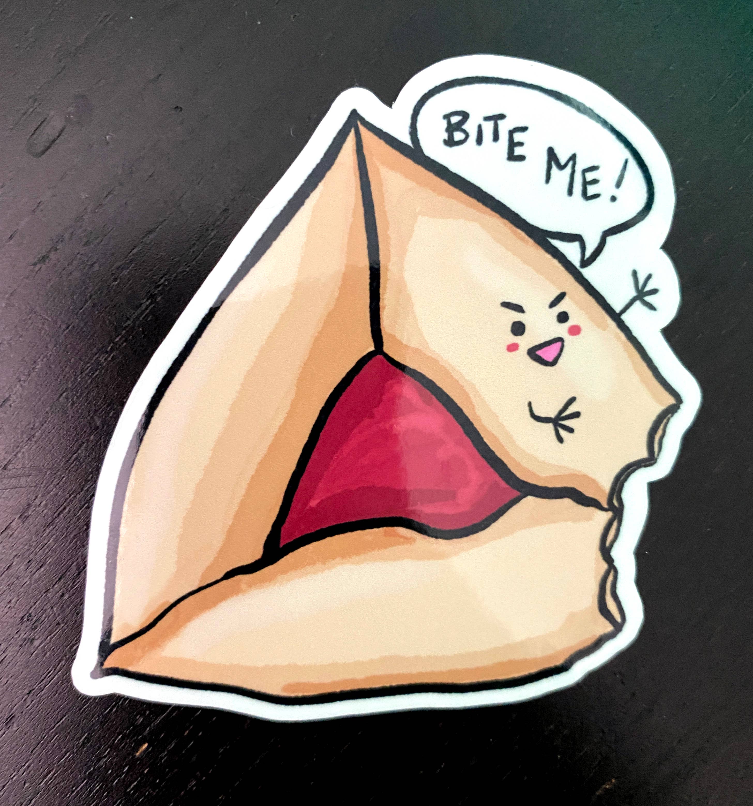 Purim Hamentashen - Vinyl Sticker