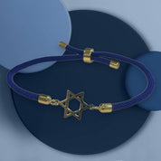 Star of David Cord Bracelet