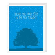 One More Star Sympathy Card