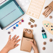 DIY Hanukkah Menorah Kit – Kids’ Wooden Craft Activity