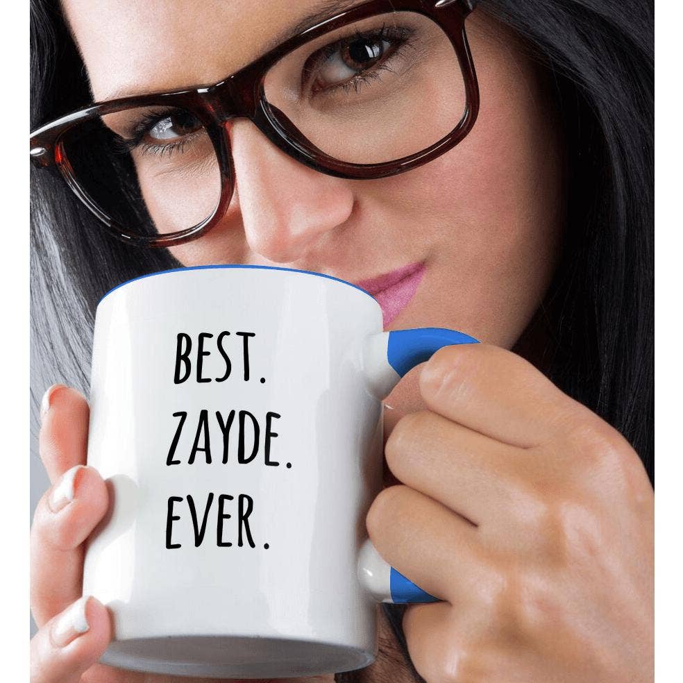Best Zayde Ever - Two-Tone Mug