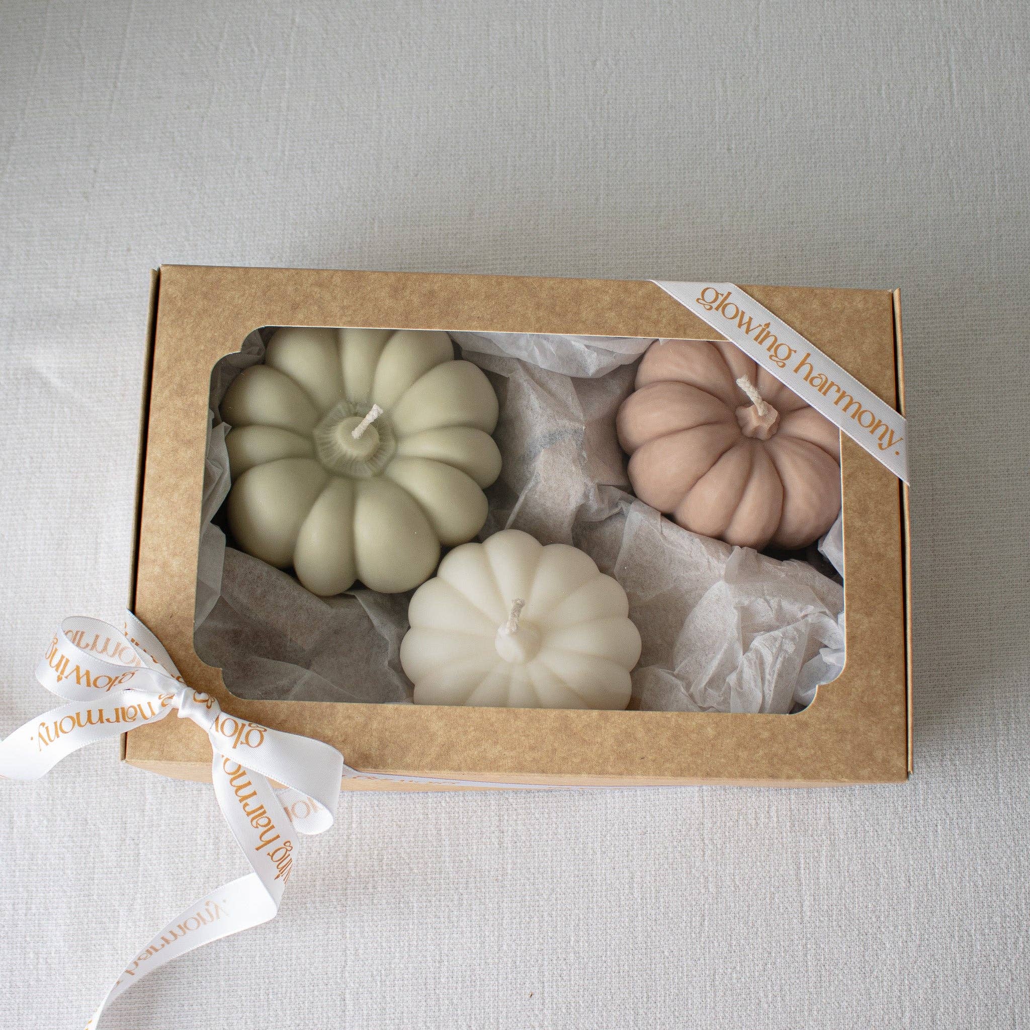 Pumpkin Candle Set