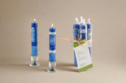 Hamsa Shabbat Candles