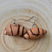 Rugelach Pastry Earrings Dangle