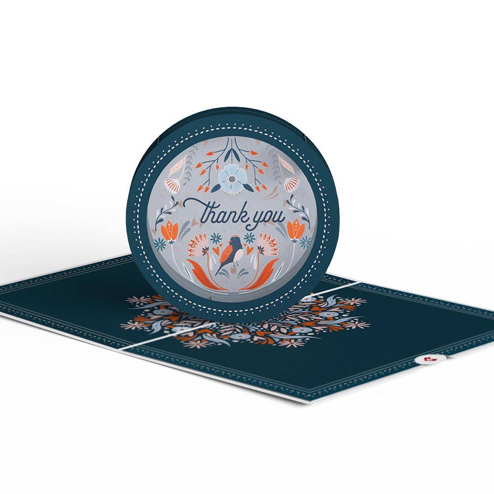 Heartfelt Thank You Pop-Up Card
