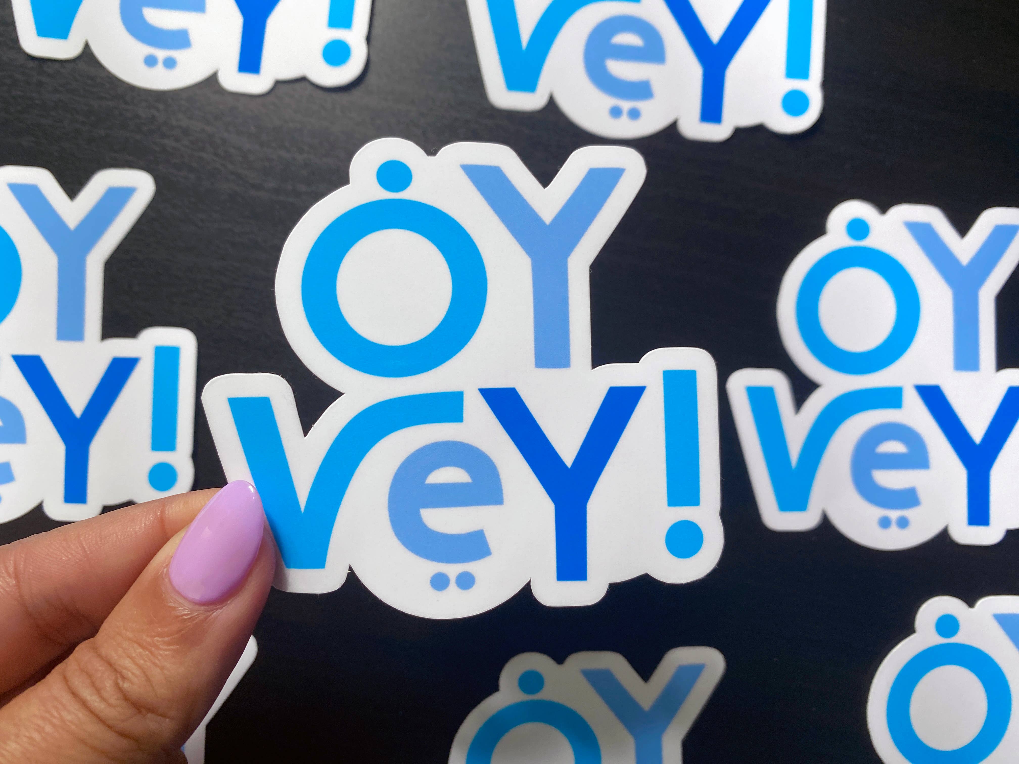 Oy Vey! - Vinyl Sticker
