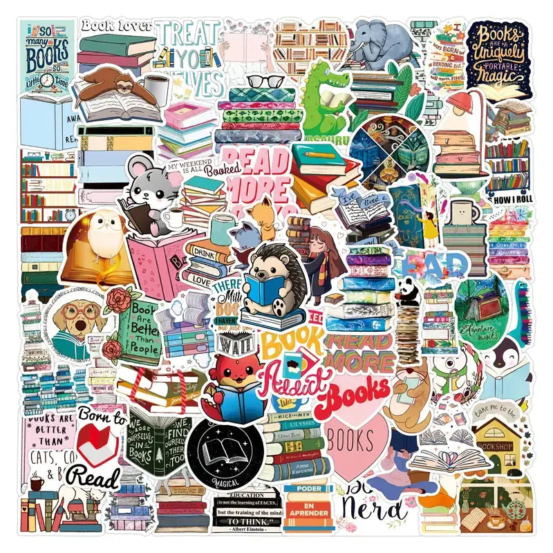 Book Lover Stickers – Reading