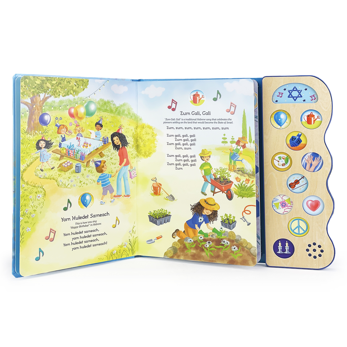 Best-Loved Jewish Songs: Interactive Sound Book