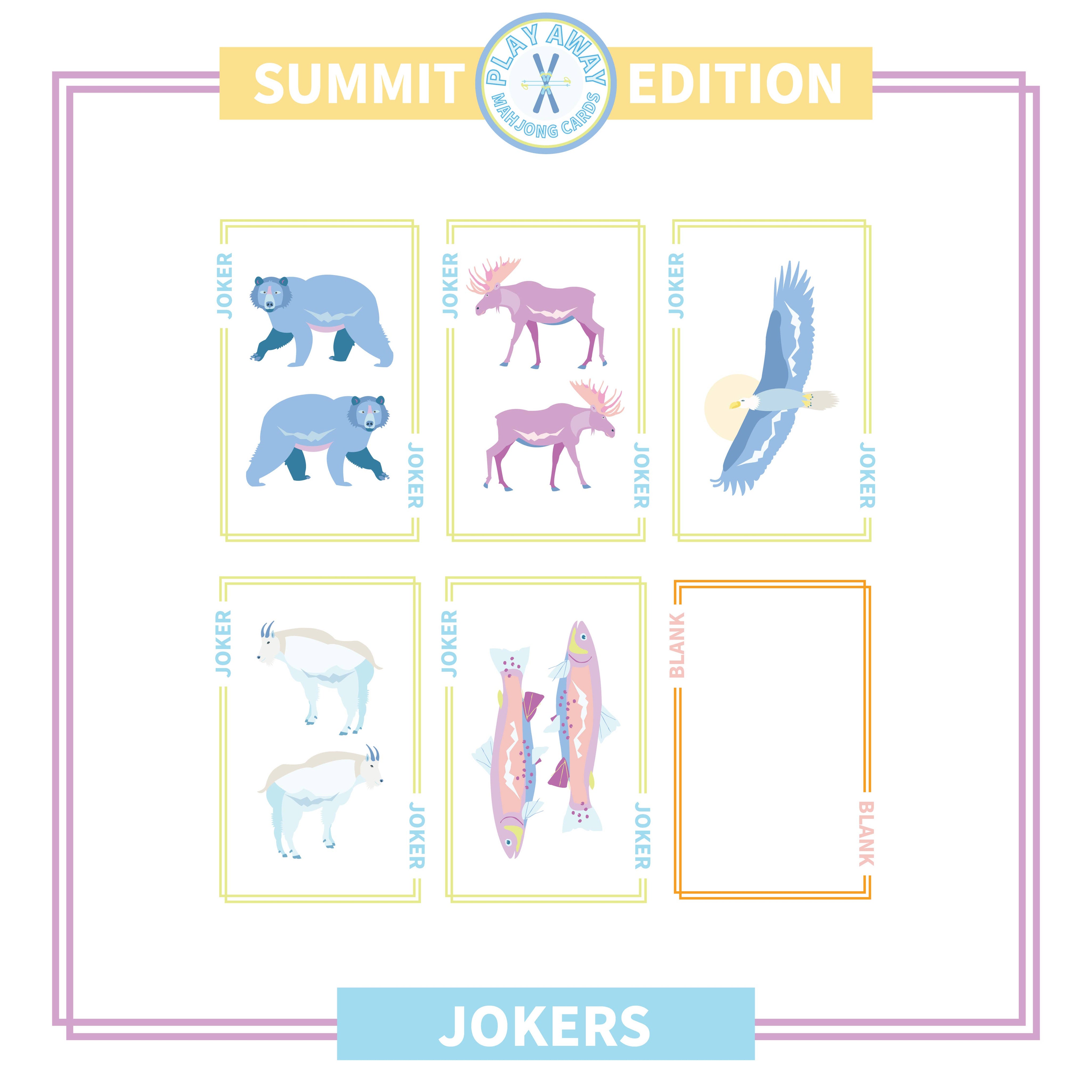 Play Away Mahjong - Summit Mountain Playing Card Deck