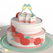 Eat, Drink, and Be Married Card, Pop-Up Cards