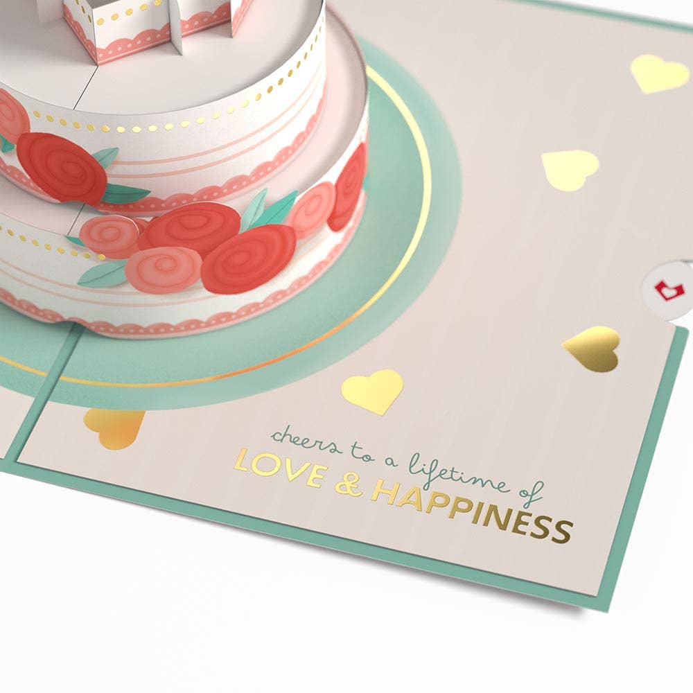 Eat, Drink, and Be Married Card, Pop-Up Cards