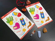 Rosh Hashanah Yom Kippur - Vinyl & Journal Sticker Sheets