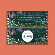 The Secret Garden 'Absorbed in a Book' Bookmark