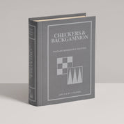 Checkers & Backgammon Vintage Bookshelf Edition