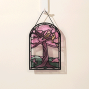 You Brighten My World Birds Suncatcher Card, Pop-Up