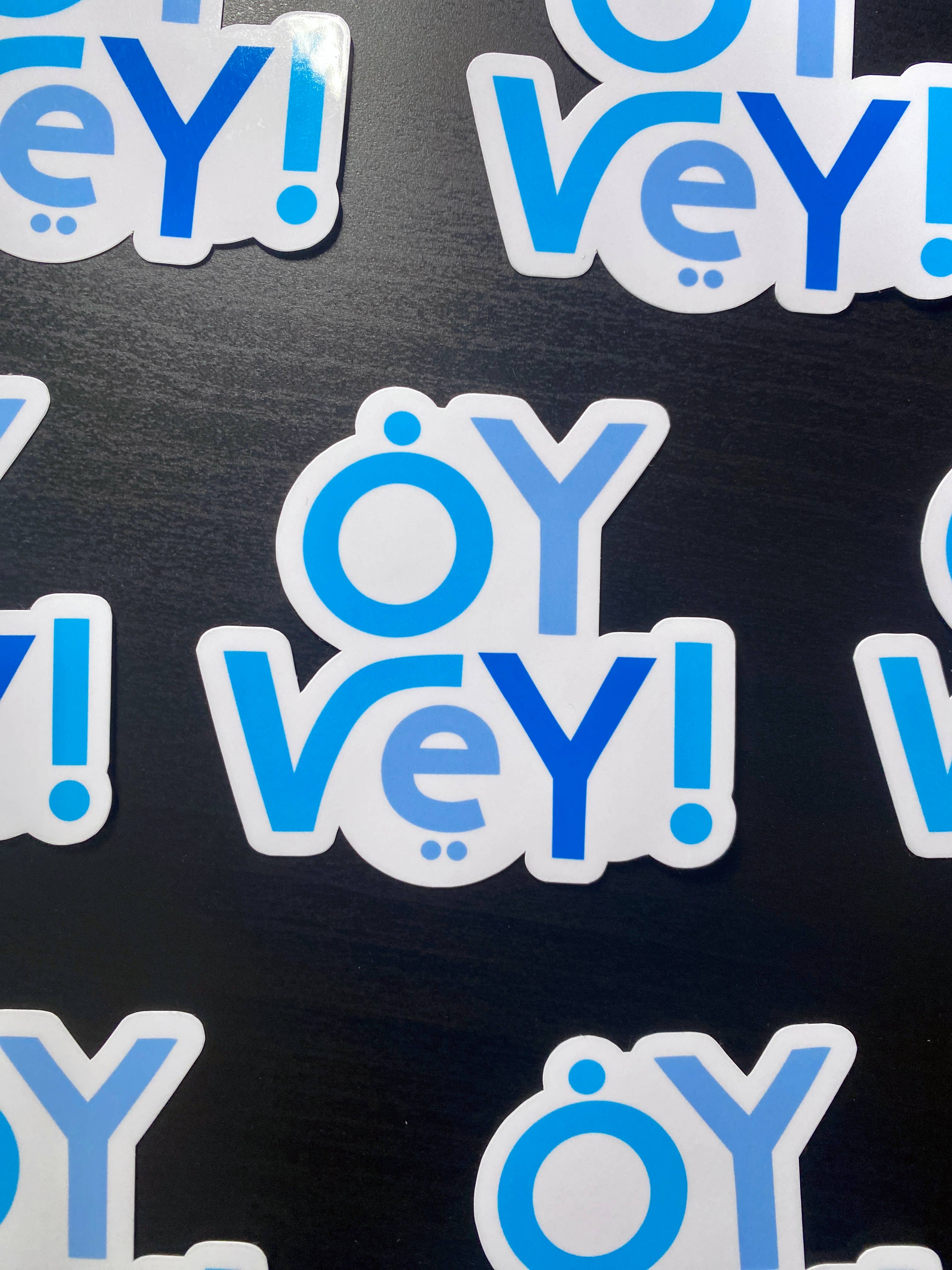 Oy Vey! - Vinyl Sticker
