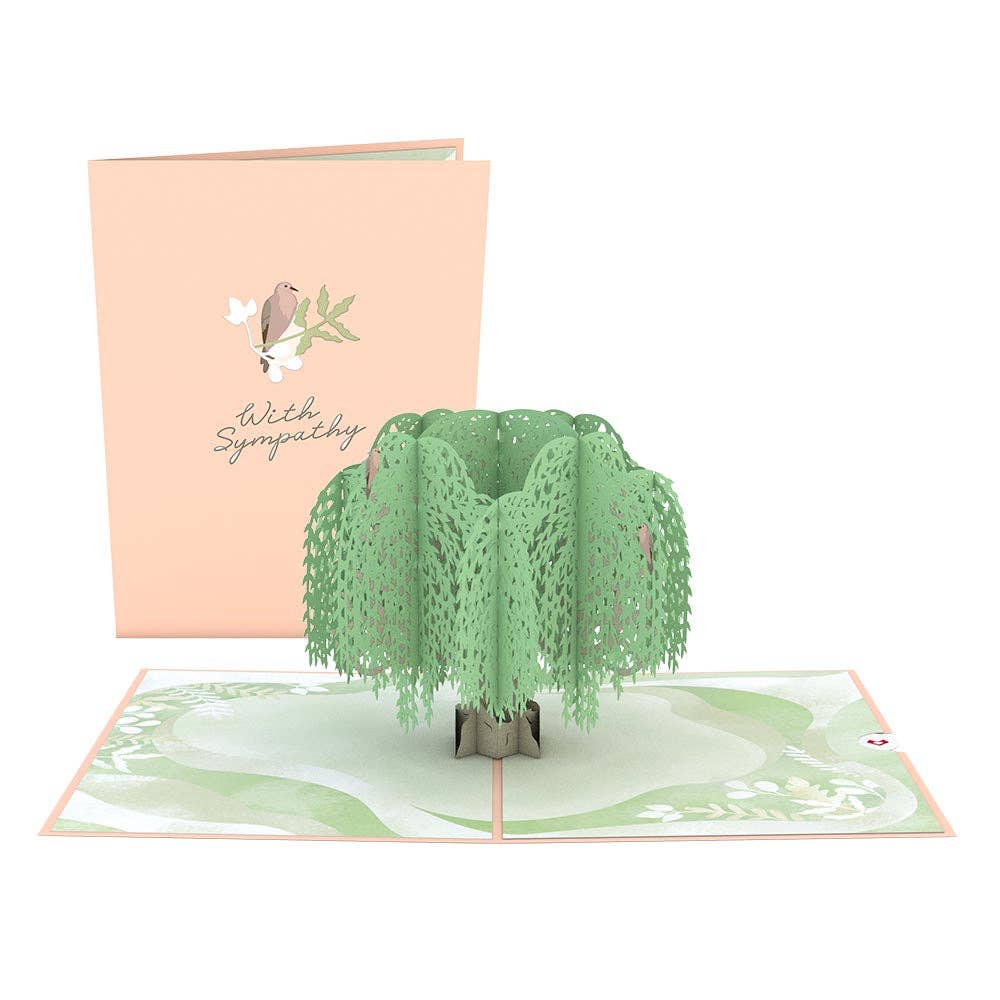 Sympathy Tree Card, Pop-Up Cards
