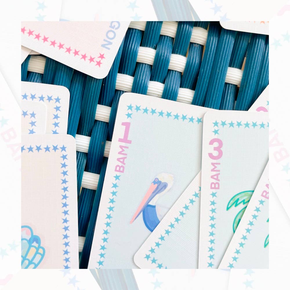 Play Away Mahjong - Beach Playing Card Deck