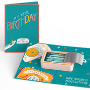 Holy Mackerel, It's Your Birthday Pop-Up Card