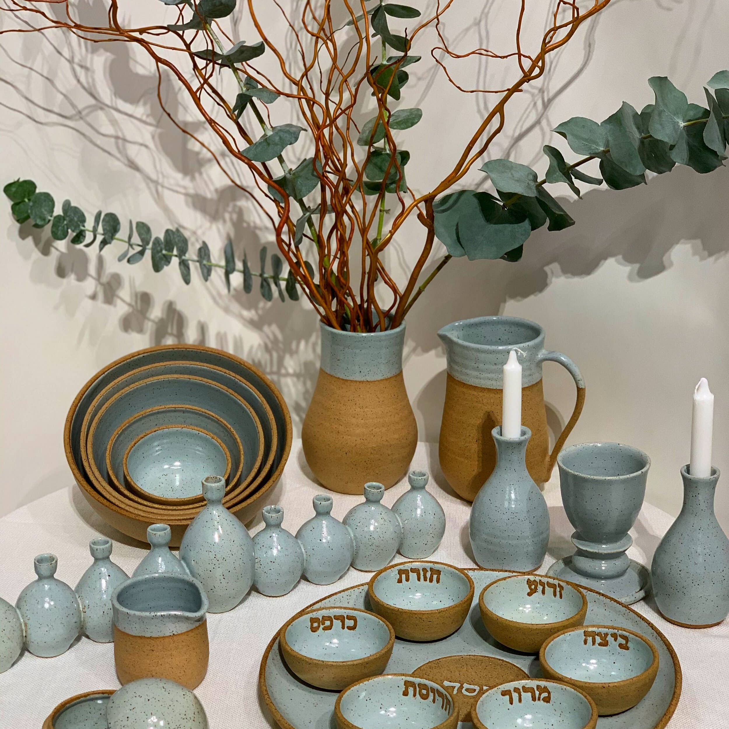 Ceramic Menorah