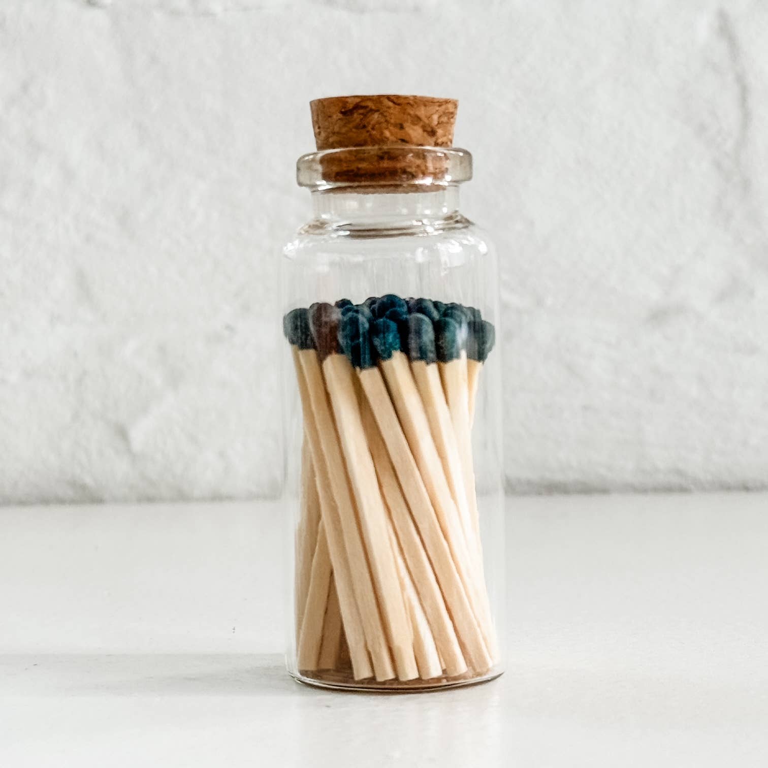 Fancy Safety Matches Glass Vial
