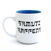 Oy Vey Mug, Schmutz Happens, Funny Jewish Mug