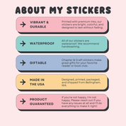 Haunted by my TBR Halloween Ghost Sticker