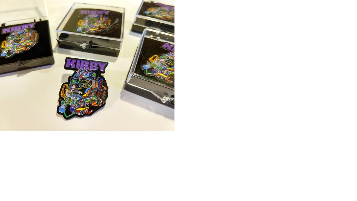 Kirby Galactic Head Pin