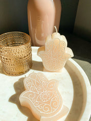 Hamsa Hand Standing Candle