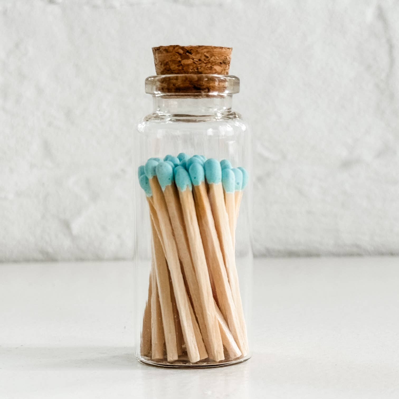 Fancy Safety Matches Glass Vial