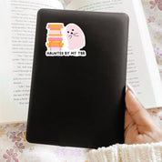 Haunted by my TBR Halloween Ghost Sticker