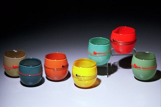 Bill Burch Small Glass Wabi-Sabi Bowl