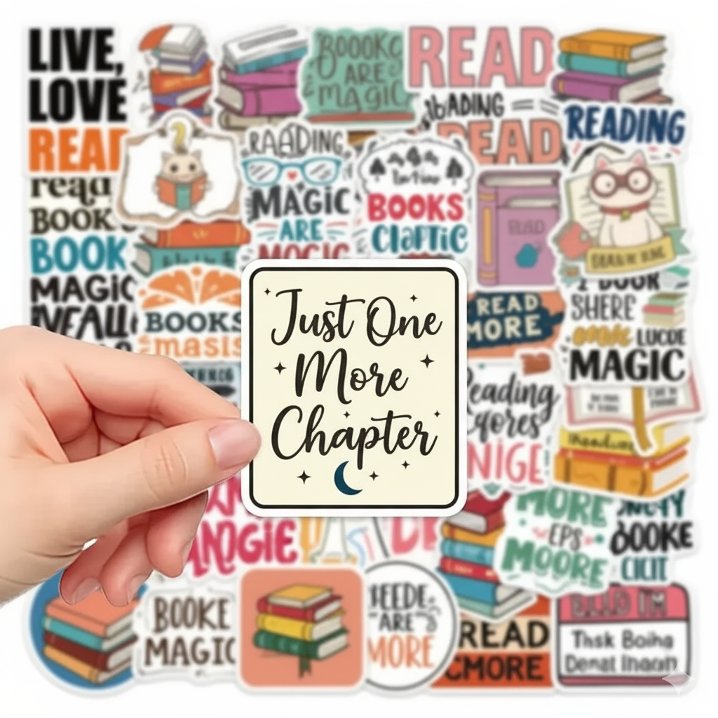 Book Lover Stickers – Reading