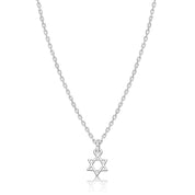 Tiny Magen David Necklace
