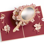 Reflection of Love and Support Mirror Pop-Up Card