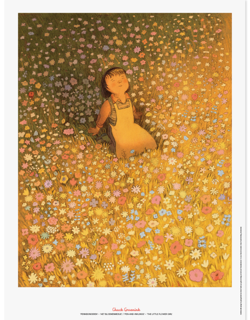 AFH Limited Edition Illustration | The Little Flower Girl - Chuck Groenink