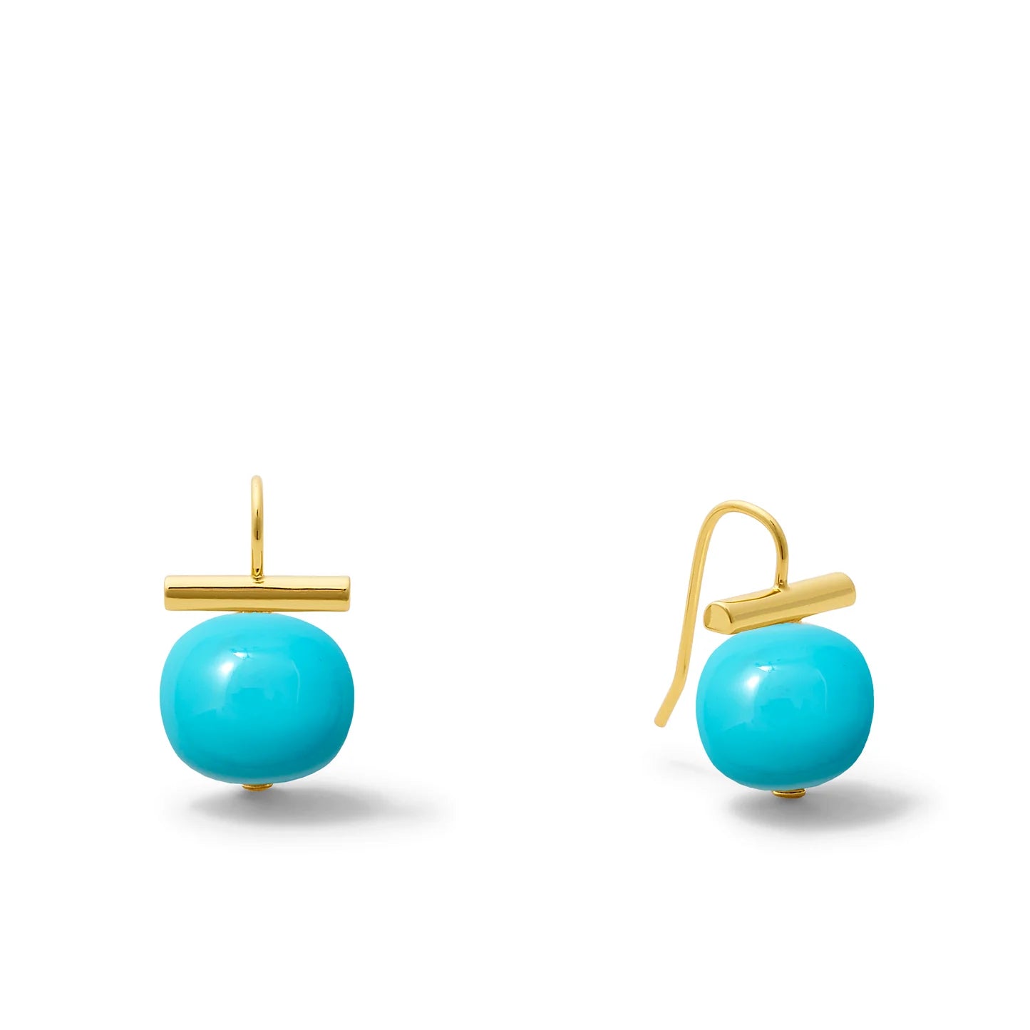 C. C. & Co. Classic Pebble Pearl Earrings
