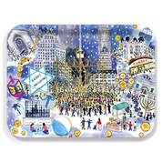 NYC Hanukkah Serving Tray