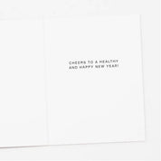 Champagne Tower, New Year Holiday Card