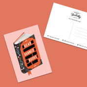 Read Banned Books Postcard