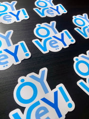 Oy Vey! - Vinyl Sticker