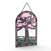 You Brighten My World Birds Suncatcher Card, Pop-Up