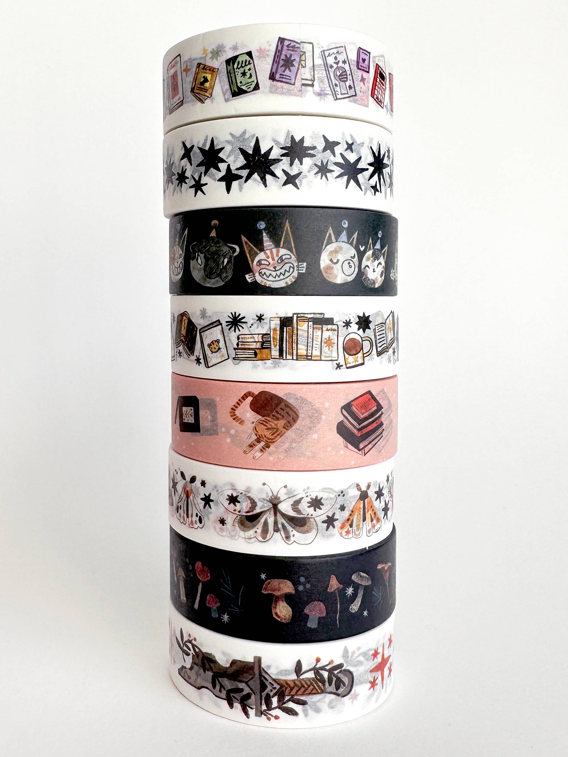 Neutral Books Washi Tape