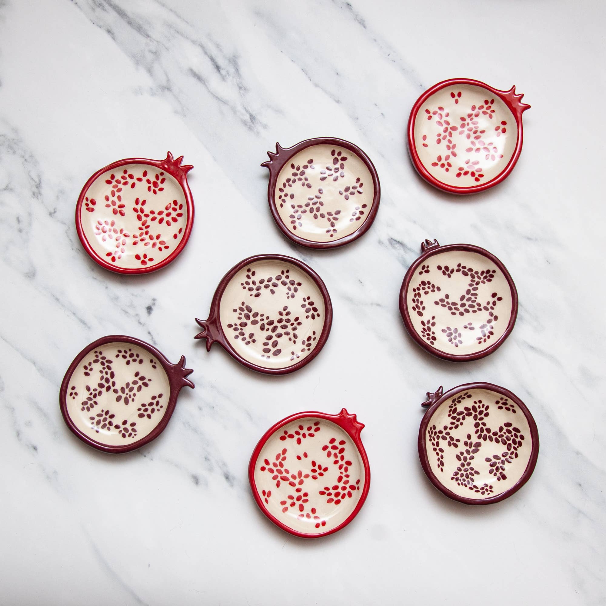 Pomegranate Ring Dishes