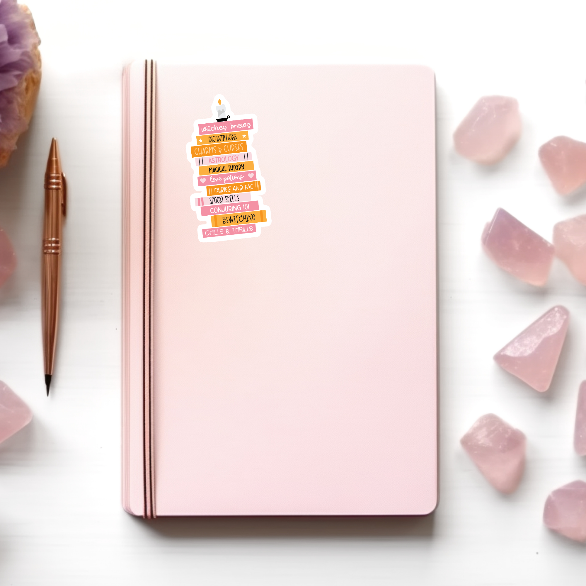 Haunted by my TBR Halloween Ghost Sticker