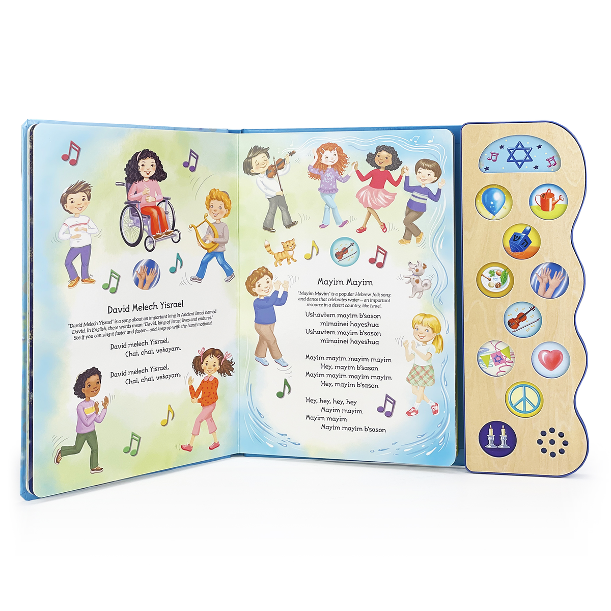 Best-Loved Jewish Songs: Interactive Sound Book